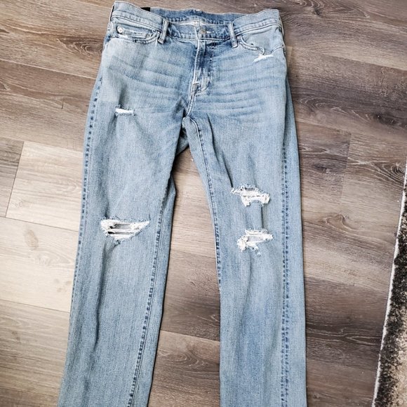 Abercrombie & Fitch Kennan Straight Stretch Jeans - Picture 2 of 11